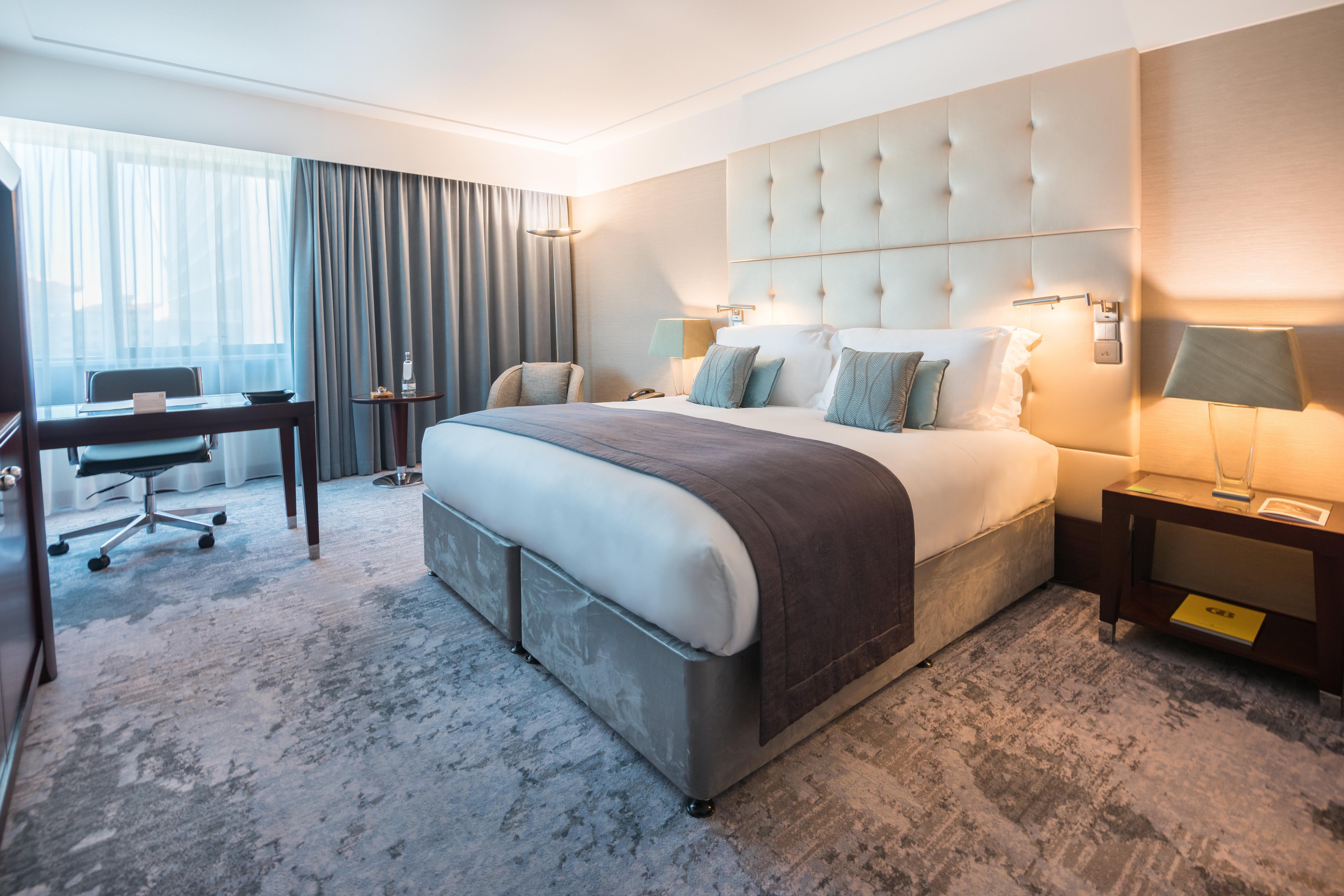 インターコンチネンタル リスボン エクステリア 写真 A bedroom at the InterContinental London The O2